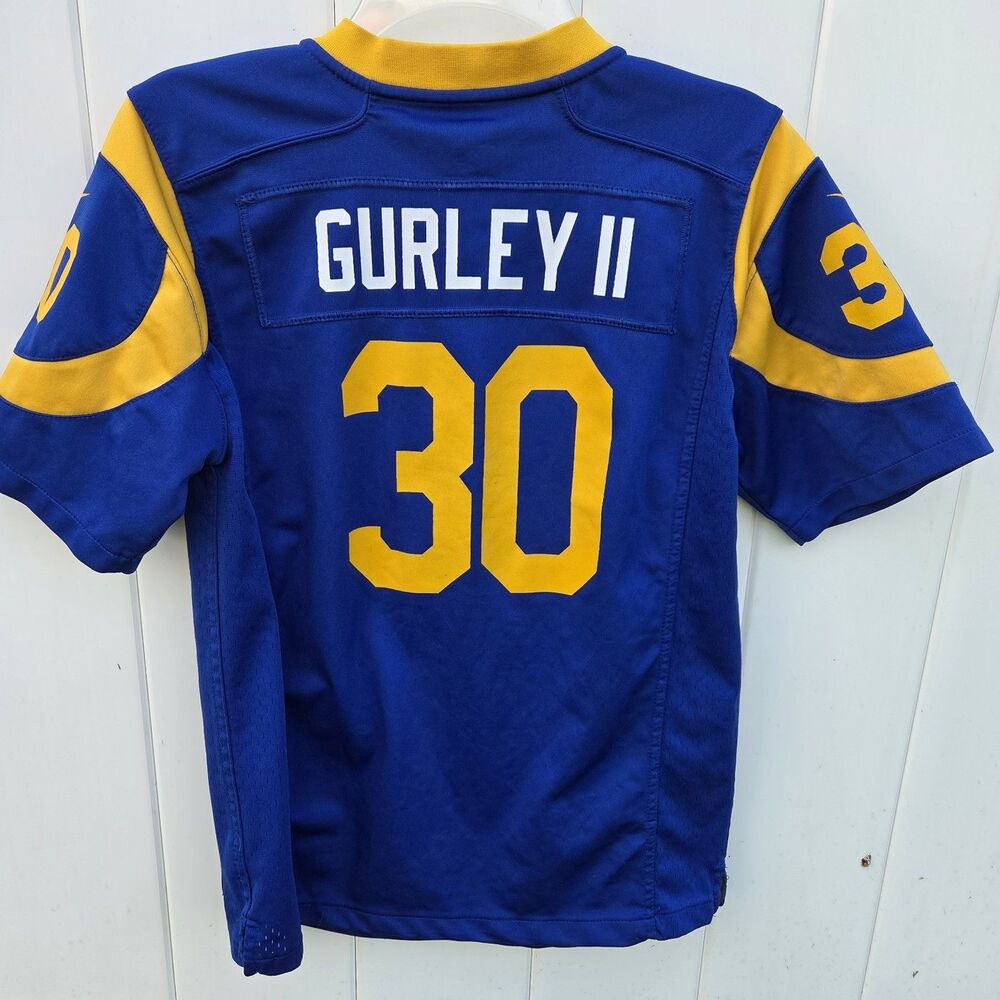 Nike Todd Gurley III #30 Los Angeles Rams NFL Football Jersey YOUTH LARGE 14/16